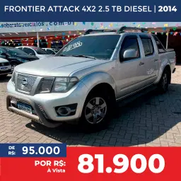 NISSAN Frontier - Frontier SV ATTACK CD 4x2 2.5 TB Diesel - 2014